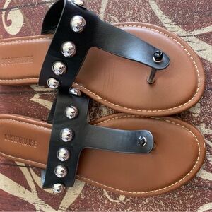 Black and Brown Women's Sandals